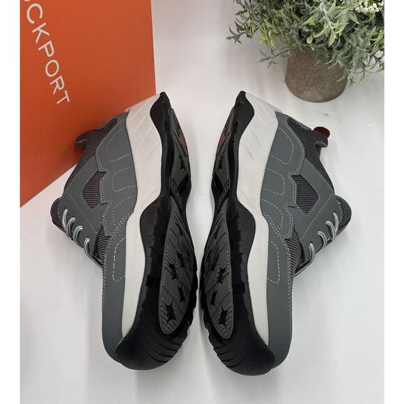 Rockport XCS Riggs Blucher Water Resistant Walking Hiking Shoe Black CI7597 9.5W main image 4